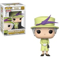 Funko Pop! Royals 01 Queen Elizabeth II GrüNe Kleidung Vinyl Sammelfigur