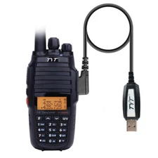 TH-UV8000D 10W Transceiver Receiver VHF UHF Dual Band Radio Antennas 128 Channel