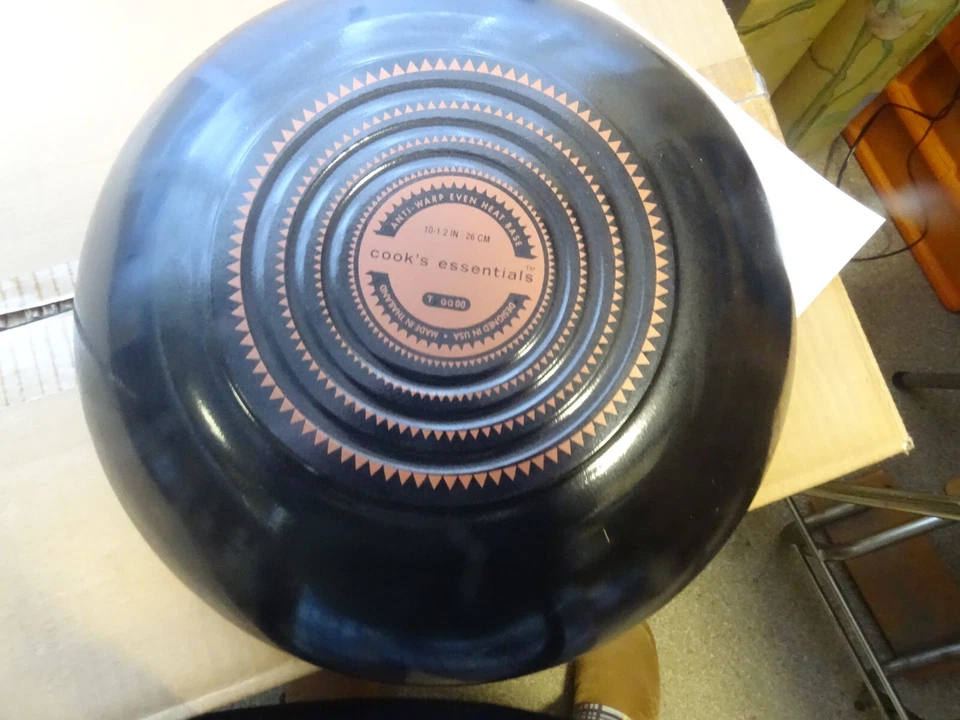 Wokpfanne Cooks Essentials 26 cm Alu schwarz - Bild 3 von 3