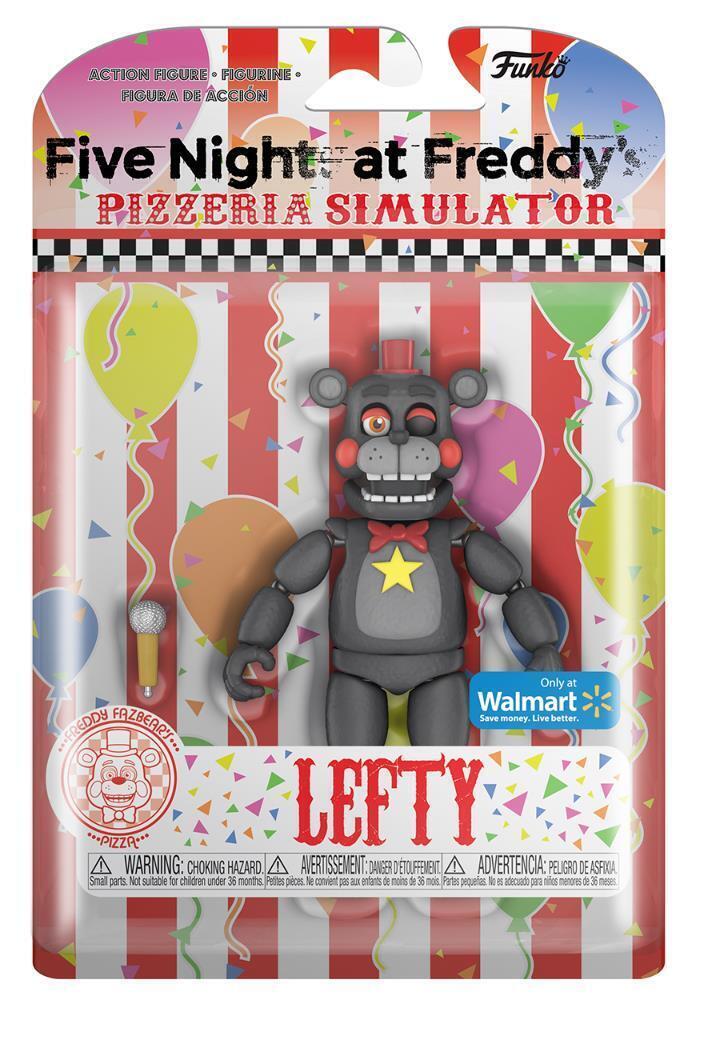 Five Nights At Freddys Pizzeria Simulator Lefty Walmart Exclusive