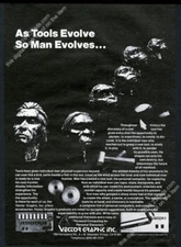 1977 Vector Graphic Vector 1 computer board photo vintage print ad