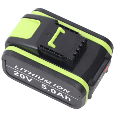 Für Worx 20V MAX 5,0Ah Akku Lithium WA3551.1, WA3572, WA3553, WX390 WX176 Neu