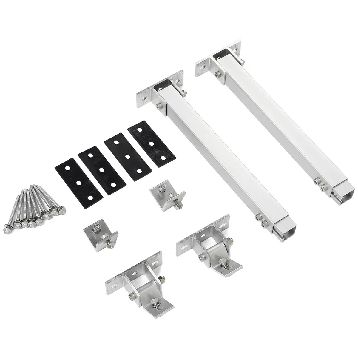 Solar Panel Mounting Brackets Flat Roof Tilt Mount Aluminum Adjustable Bracket