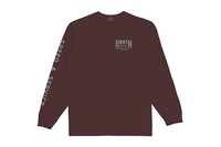 Brixton Tune Up Longsleeve Mahagony Gr: M Brixton Supply