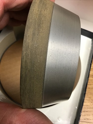 Mola a tazza diamantata 4" ciotola 70° utensile abrasivo alluminio 120Griglia - Foto 3 di 5