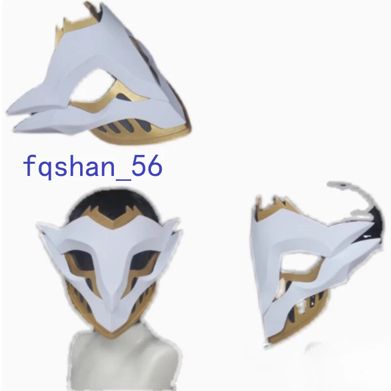 NEW League of Legends Arcane Ekko COS Mask Visual Cosplay Prop Christmas Gifts - Image 4 of 4
