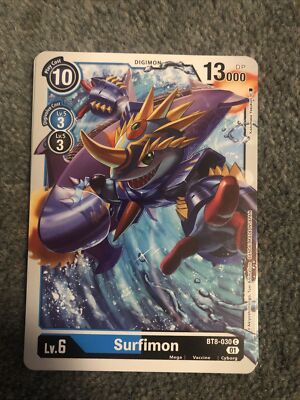 Surfimon BT8-030 C - Common - Blau / Schwarz - New Awakening - Digimon TCG