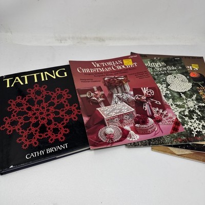 Tatting by Cathy Bryant and 6 Holiday Crochet Patterns