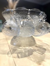 Bowle Set Retro Vintage Glas 12 Teilig Glas Set , Glas Deko