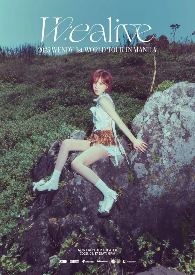 Wendy de Red Velvet llega a Manila para su primera gira en solitario, con póster EN VIVO Foto 2 de 4