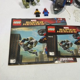LEGO Marvel: Spider-Helicopter Rescue (76016) Missing Glider & Mary Jane