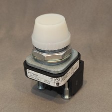 Allen Bradley 800T-QTH2W 30mm Pilot Light, Wh...