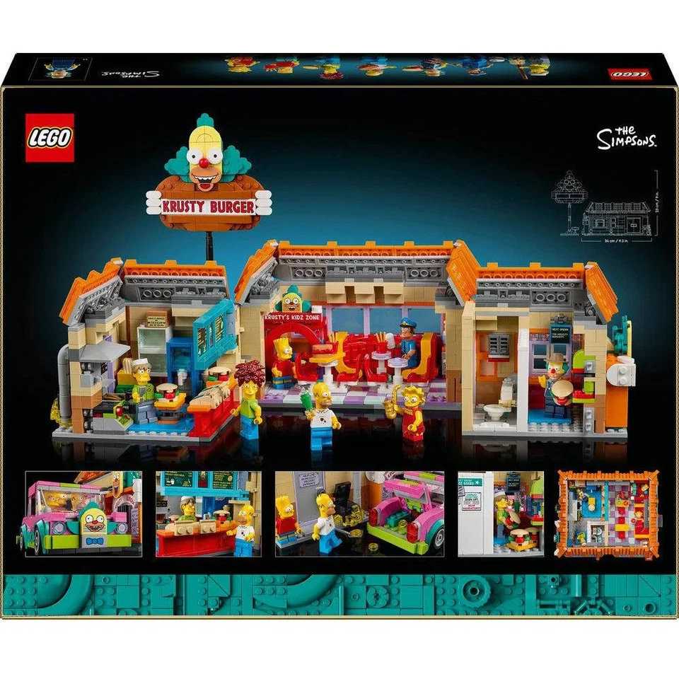 LEGO Icons 10352 The Simpsons: Krusty Burger, Foto 3 von 3