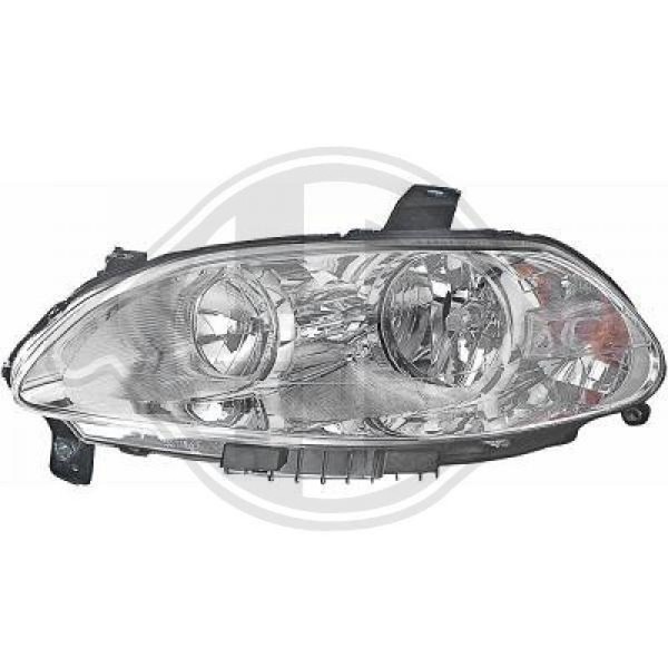 1X Diederichs Hauptscheinwerfer H1 H7 Links Passend FüR Fiat Croma 1.9 2.2 1.8-image