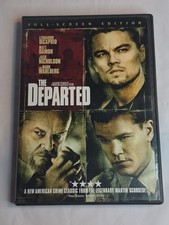 The Departed DVD, 2006, Full Screen Edition Used, Authentic Tested