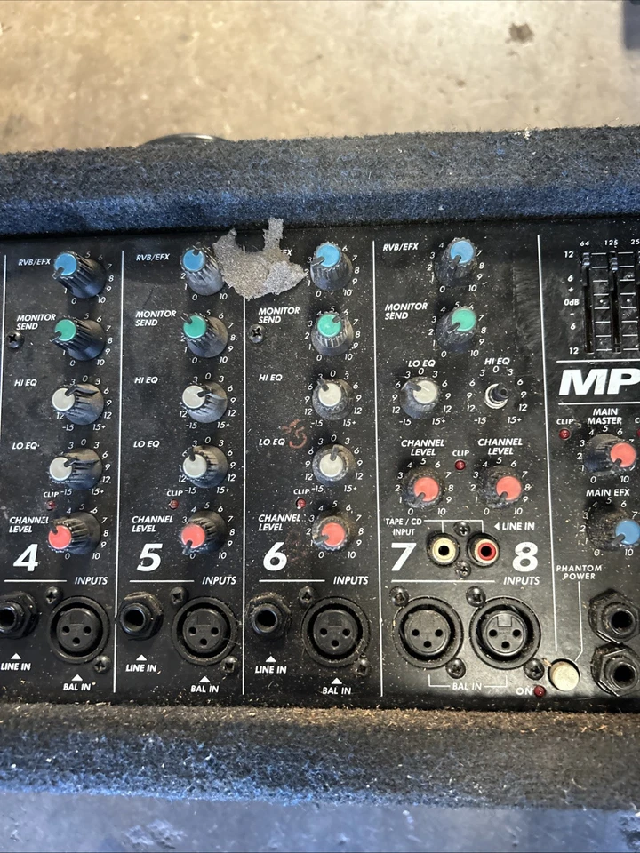 YORKVILLE MP8 8 CHANNEL POWERED MIXER - Image 3 of 4
