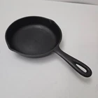 Vintage BSR Red Mountain Skillet #3 D Cast Iron Fry Pan Restored & Seasoned 6.5"