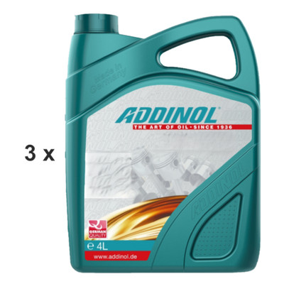 12 Liter 3x 4L ADDINOL SUPER RACING 5W-50 Motoröl Motorenoel VW Audi BMW