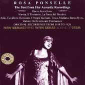 The Best Acoustic Recordings Von Ponselle,Rosa | Cd | Zustand Neu