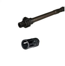 All Steel 5/8x24 Thread Adapter For M 1 4 / M 1 A With Muzzle Brake Compensator