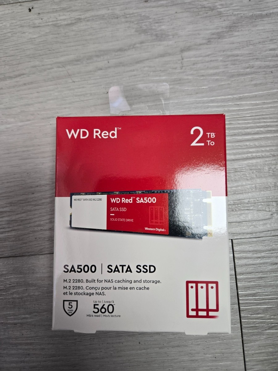 Western Digital - Western Digital製 SSD　WD Red SA500 NAS SATA WDS200T1R0B　2TB Amazon.com: Western Digital 2TB WD Red SA500 NAS 3D NAND