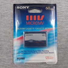 SONY MGR-60 Micro MV Video Cassette 60-minute Tapes
