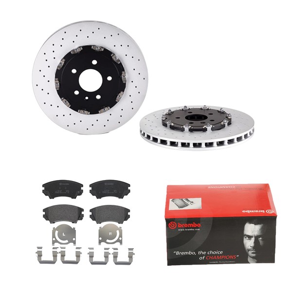 Brembo Bremsscheiben Ø355MM + BremsbelÄGe Vorne FÜR Opel Astra J Roewe (Saic)-image
