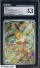 2025 Pokemon SVP EN BSP Prismatic Evolutions ETB #173 Eevee CGC 8.5 NM-MT+