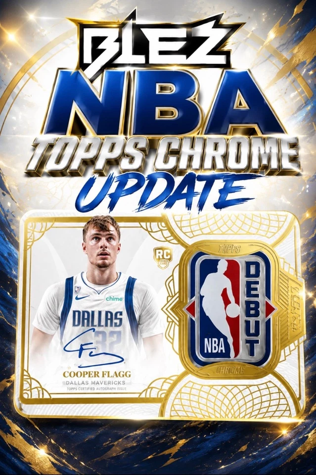 NBA TOPPS CHROME UPDATE RELEASE! DEBUT PATCH HUNTING!*