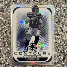 2025 Panini Contours Prismatic Seattle Seahawks Sam Darnold Card #29