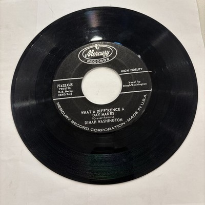 Dinah Washington - What A Difference A Day Makes / Come On Home / Unforgettable