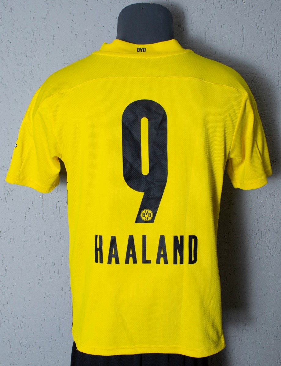 Borussia Dortmund Haaland Jersey 2020/2021 Home Football Soccer