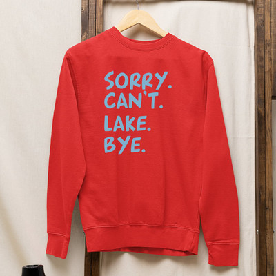 AF Merch Lake Life Sweatshirt Mit See Motiv Für Boating & Fishing Funny