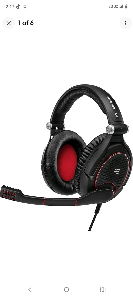 Sennheiser G4ME ZERO Black Over the Ear Gaming Headsets for PC for