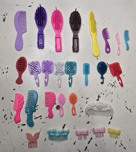 VTG Barbie doll comb mirror brush vanity fashion accessories Lot!!