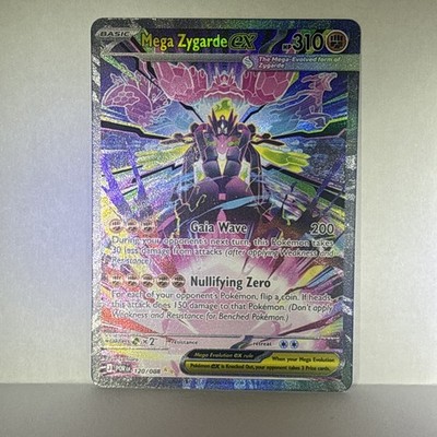 Pokémon Mega Zygarde EX Foil Rare POR 120/088 310 HP 200/150 ATK