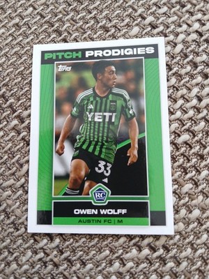 Trading Karte Owen Wolf Austin FC NEU 