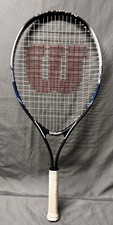 Wilson US Open 25 Junior Tennis Racquet Size 3 7/8 - Blue, Black White