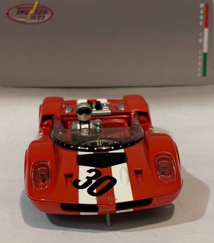 SLOT CAR THUNDERSLOT CA00405S/W McLAREN ELVA MKI #30 CAN-AM ASPERN 65 CH.VOGELE - Picture 3 of 8