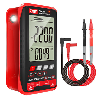 Multimeter Ohmmeter Voltmeter Digital Display Auto Range Test Volt Tester AC DC