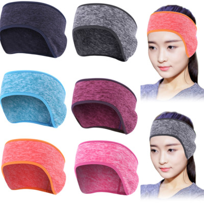 Fleece Headband Winter Warmer Hat Ear Muff Ski Snowboard Running