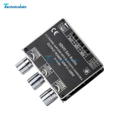 2.1 Channel BT 5.1 AUX Power Audio Stereo Subwoofer Amplifier Board 50W*2+100W