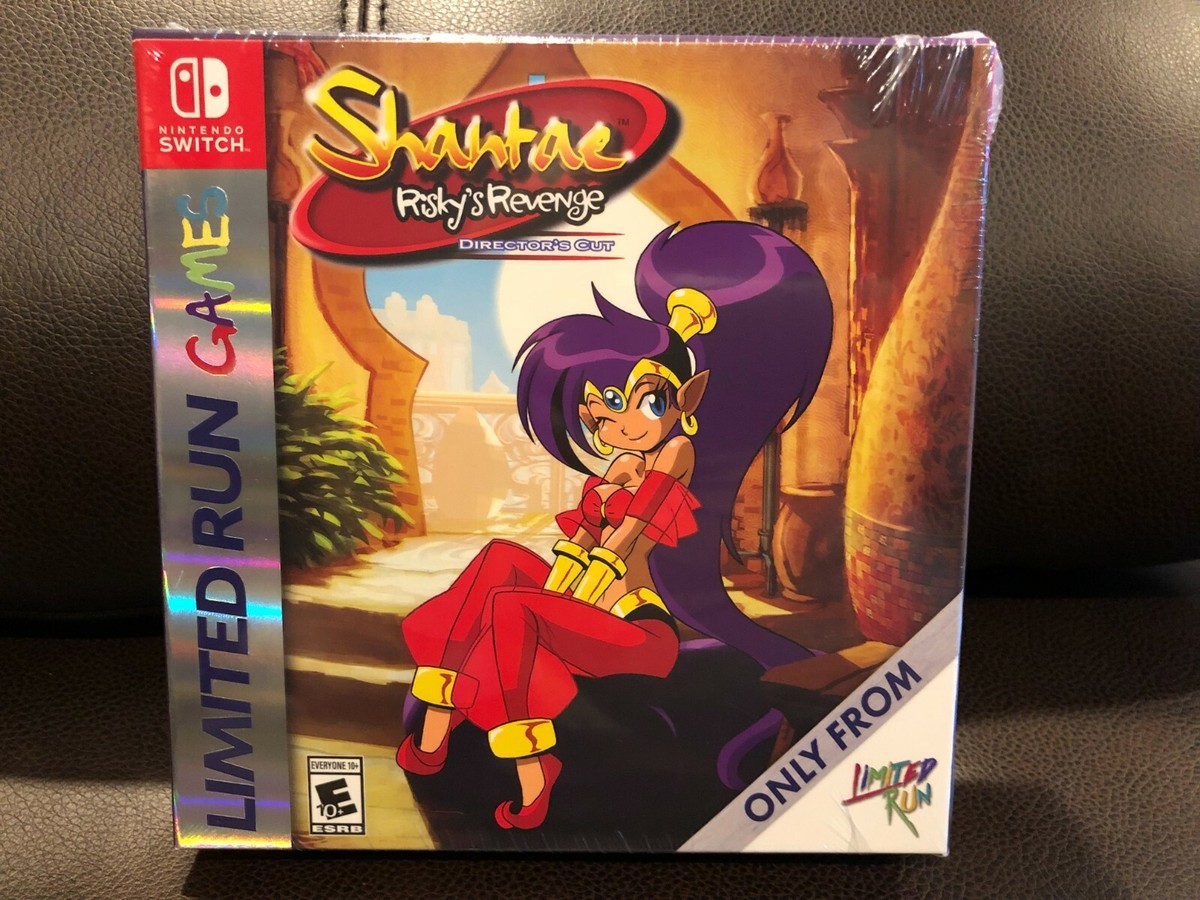 Shantae Risky's Revenge BIG Oversized GBC Box Limited Run (Switch) PAX NEW