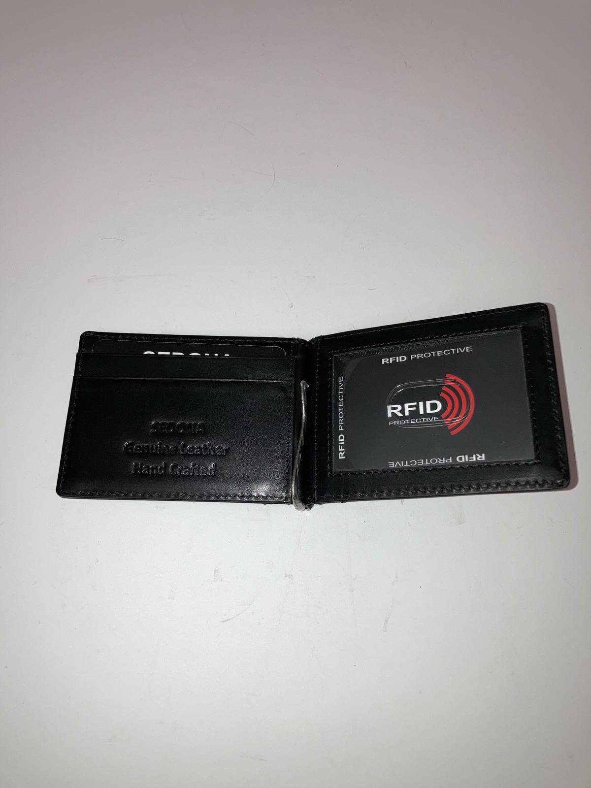 SEDONA Slim RFID-Blocking Money Clip Wallet for Secure Cash & Cards  -image