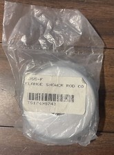 Donner  55-F Concealed Shower Rod Flange In  Brushed Stainless Steel, New!