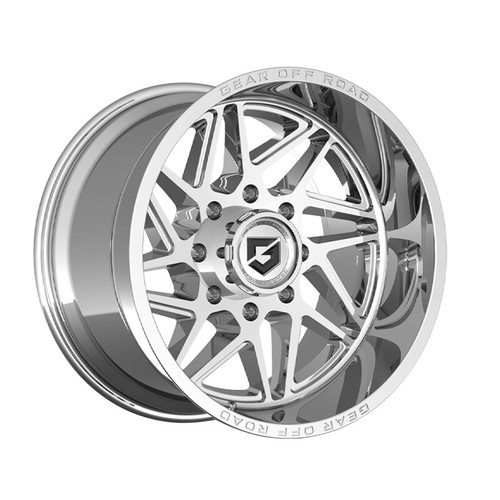 1 X Gear Off Road 761C Ratio 20X12 8X6.50 125.2 Hub -44 Offset Chrome ...