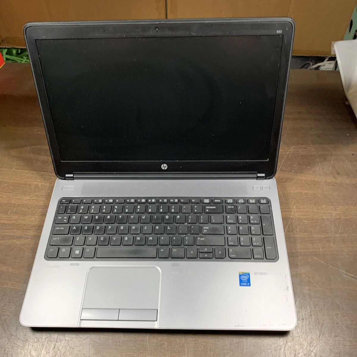 HP PROBOOK 650 G1 INTEL CORE I5 4200M 2.50GHZ 8GB RAM NO HD NO CADDIE