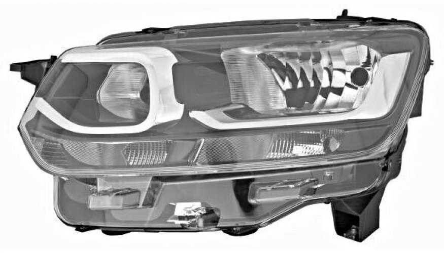Phare gauche Citroën Berlingo Van 2019 éclairage avant pièce carrosserie