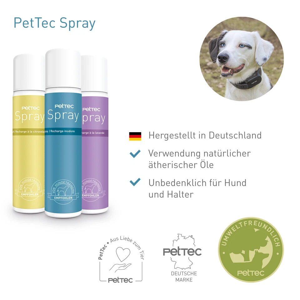 Nachfüllspray für Hunde Erziehungshalsband Antibell für PetTec, PetSafe, Innotek - Bild 2 von 4