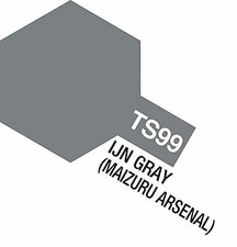 Tamiya - Lacquer Spray Paint, TS-99 IJN Gray - 100ml Spray Can